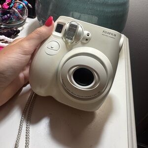 Fujifilm Instax Mini Cream Instant Camera